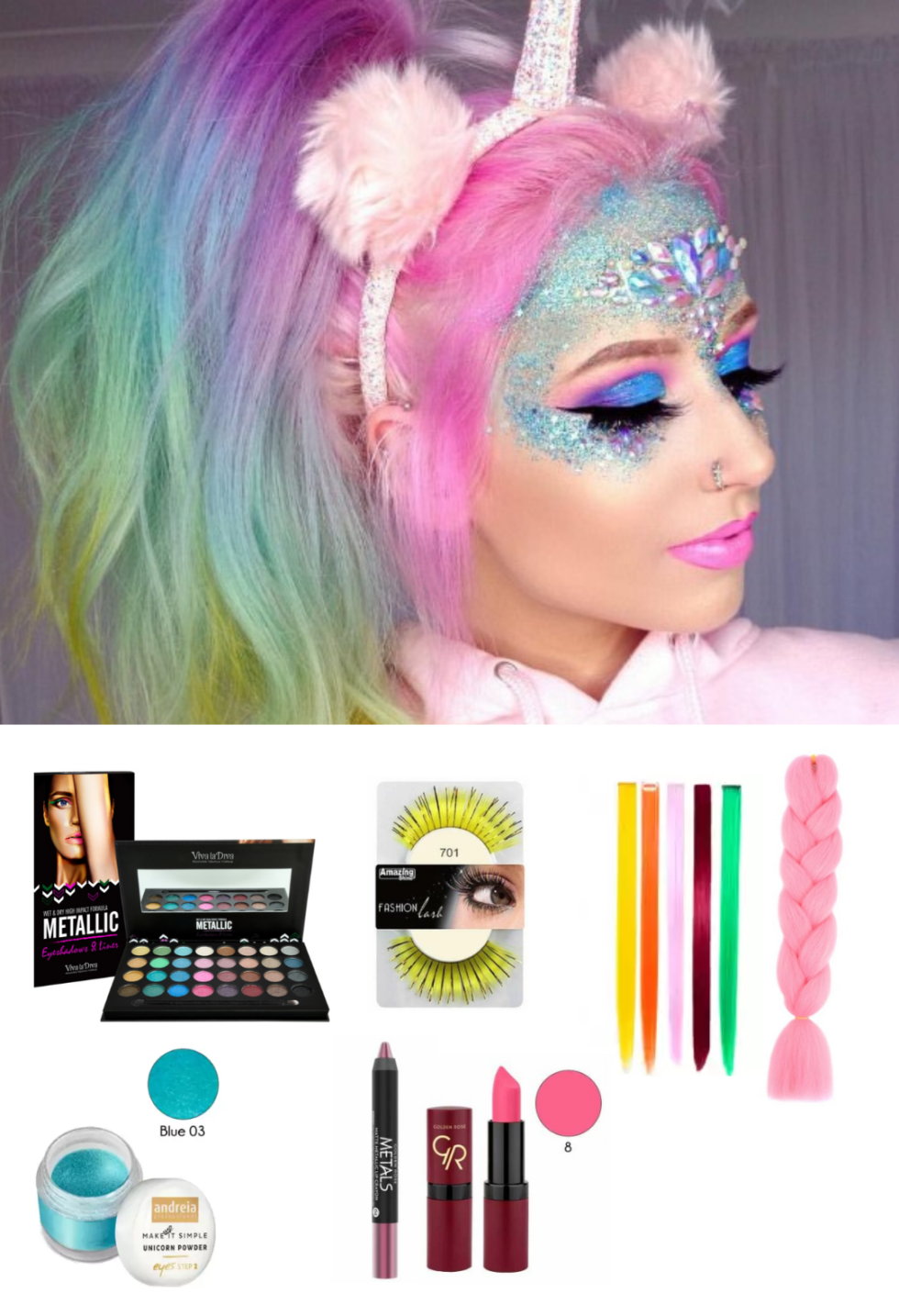 Las mejores ideas de maquillaje fantasía para el Carnaval