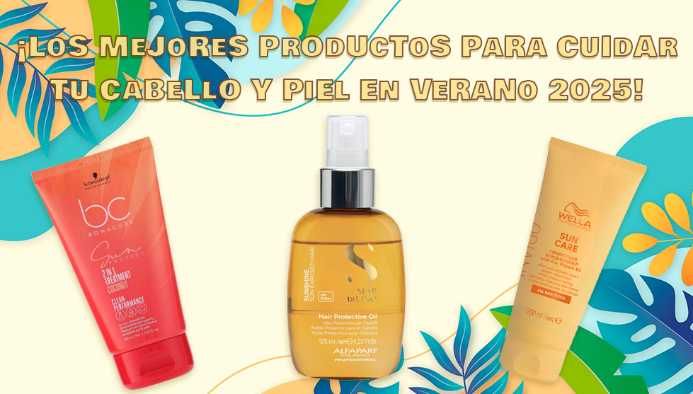 Los mejores productos para cuidar tu cabello y piel en verano 2025