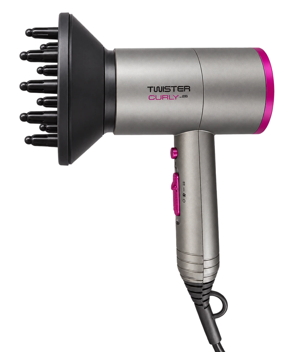 AG Twister Curly, secador para cabello rizado