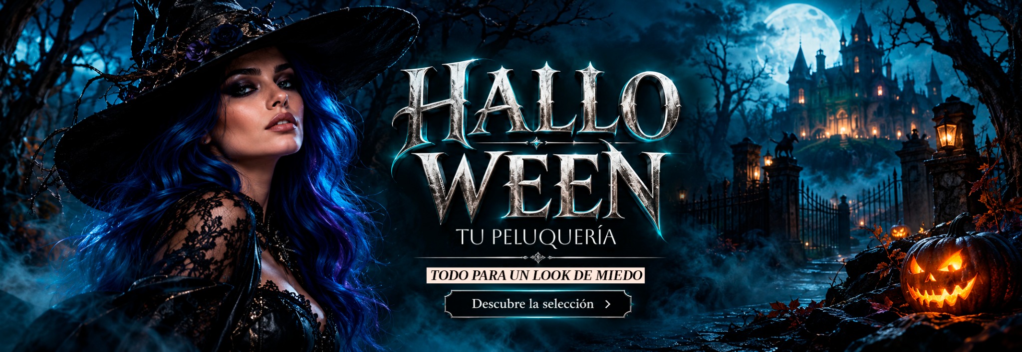 Halloween Tu Peluquería: todo para un look de miedo