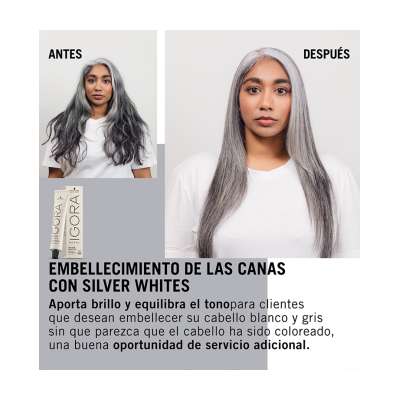 ▷ Tinte Igora Absolutes SilverWhite Matizador Schwarzkopf
