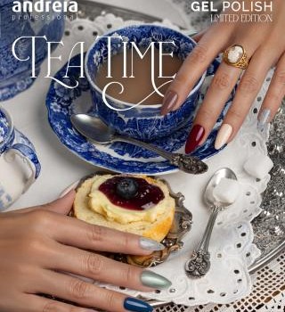 ¡Es hora del té! 🍵
La colección Tea Time de Andreia Gel Polish se inspira en la elegancia de las t