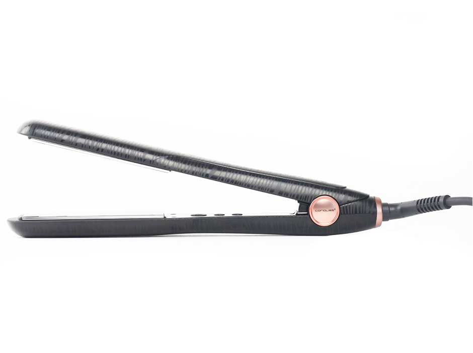 Corioliss Wide Black Zebra Plancha Para El Pelo Profesional