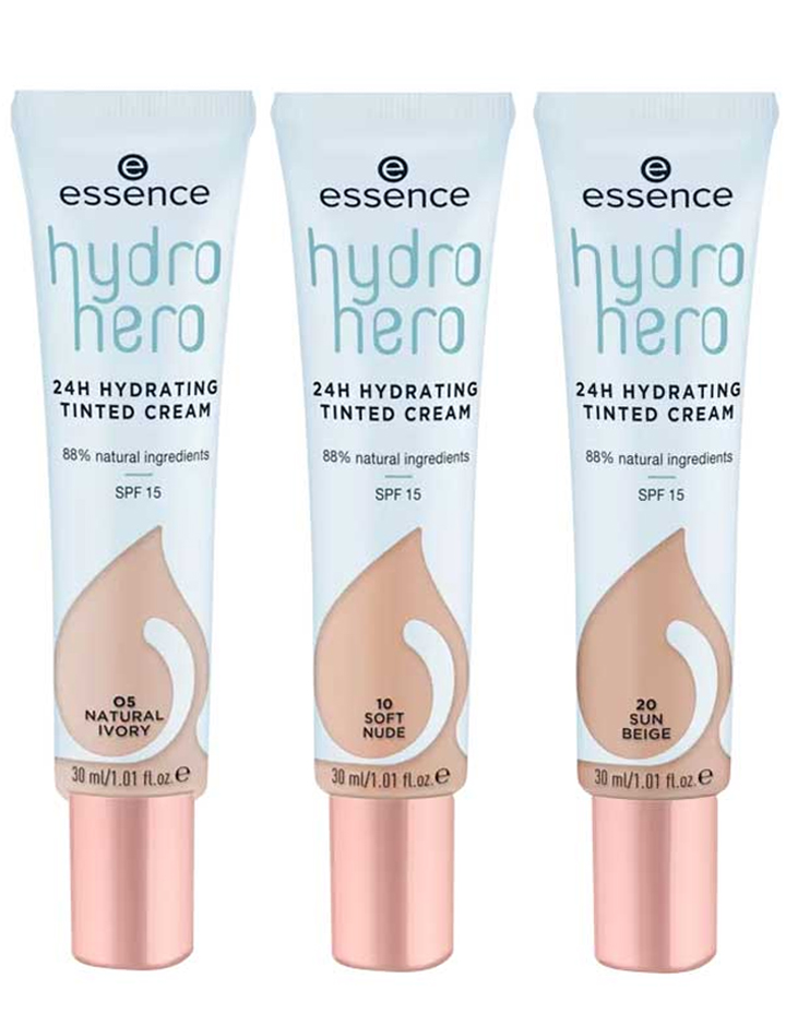 Essence Hydro Hero 24hrs Crema Hidratante con Color