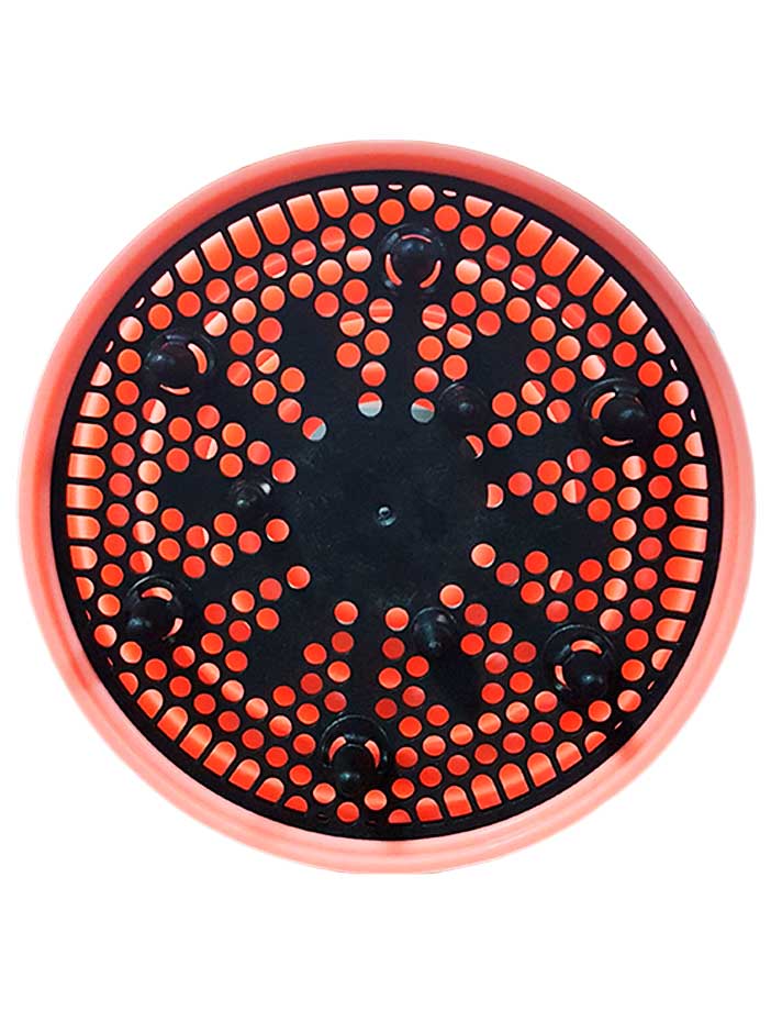 Eurostil Difusor de Silicona Plegable - Salmon \u003e Peluquería \u003e Aparatos  eléctricos \u003e Difusores \u003e Secadores de pelo profesionales