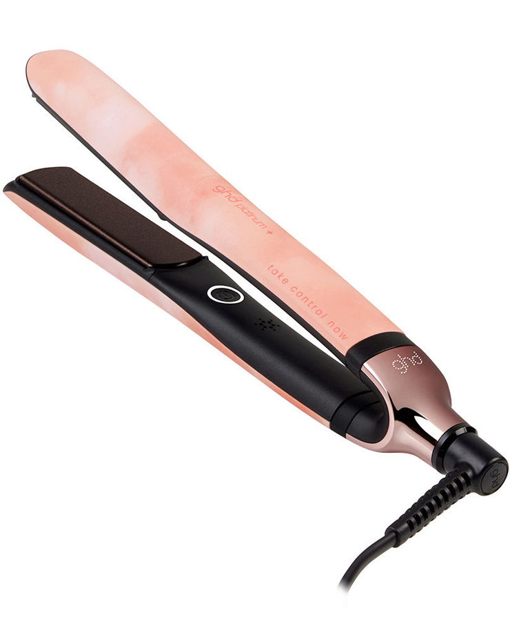 ghd platinum+ take control now - Plancha de pelo profesional, tecnología  ultra-zone, edición 2022, rosa : : Belleza