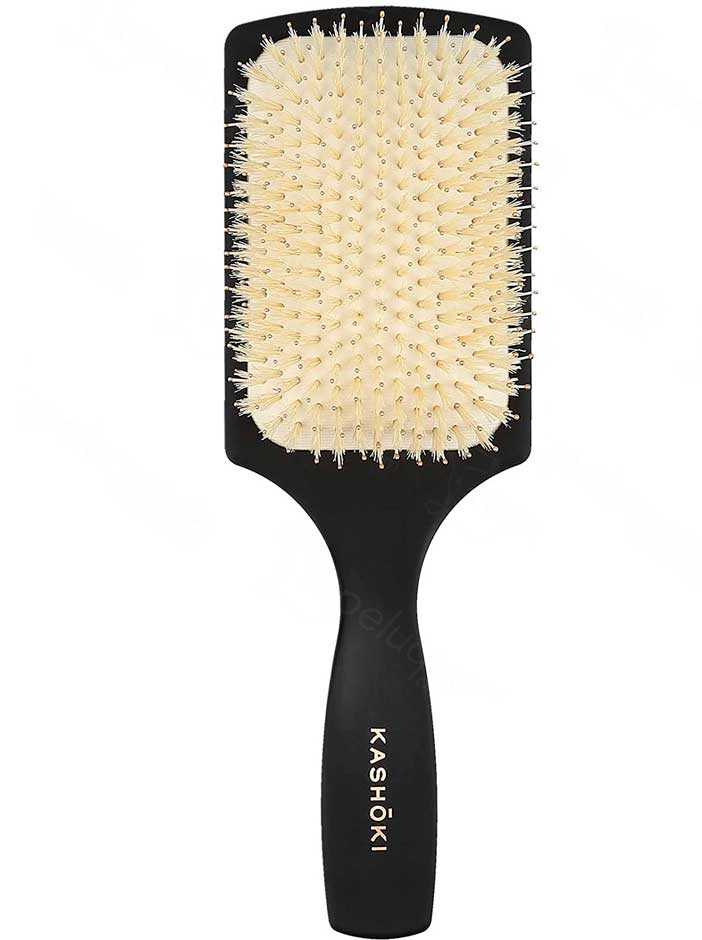 Kashoki Touch Wooden Paddle Brush. Cepillo de