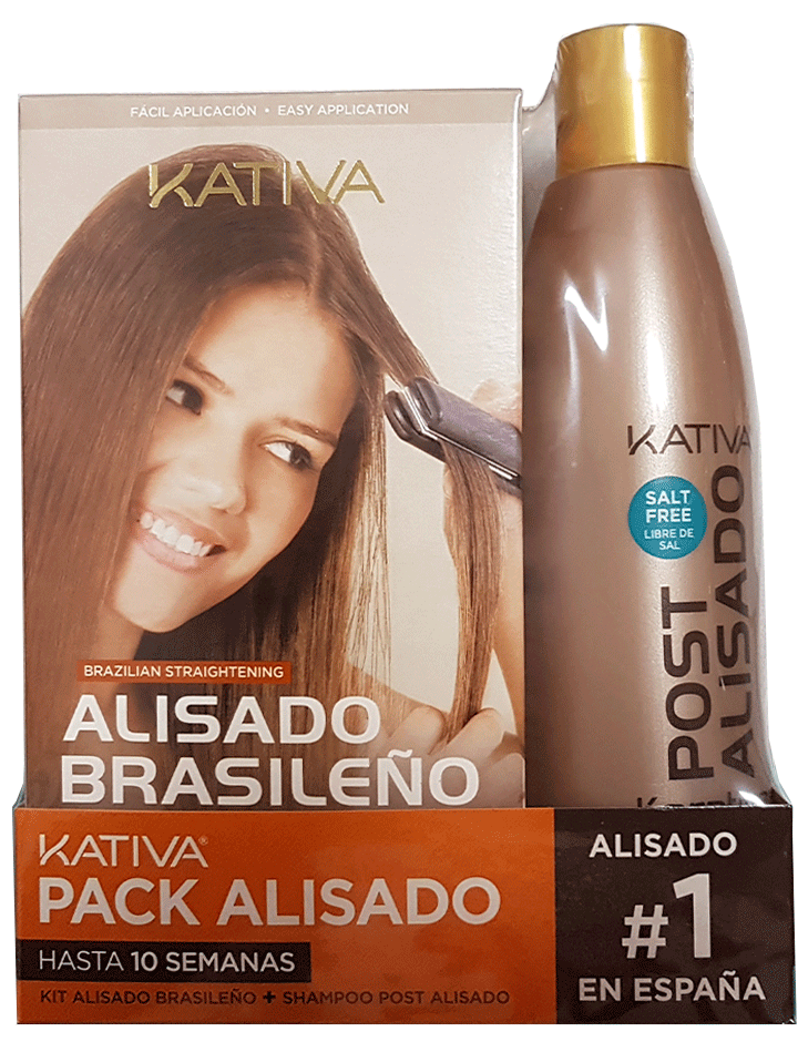 Kativa Pack Alisado Brasile o Shampoo Post Alisado 250ml