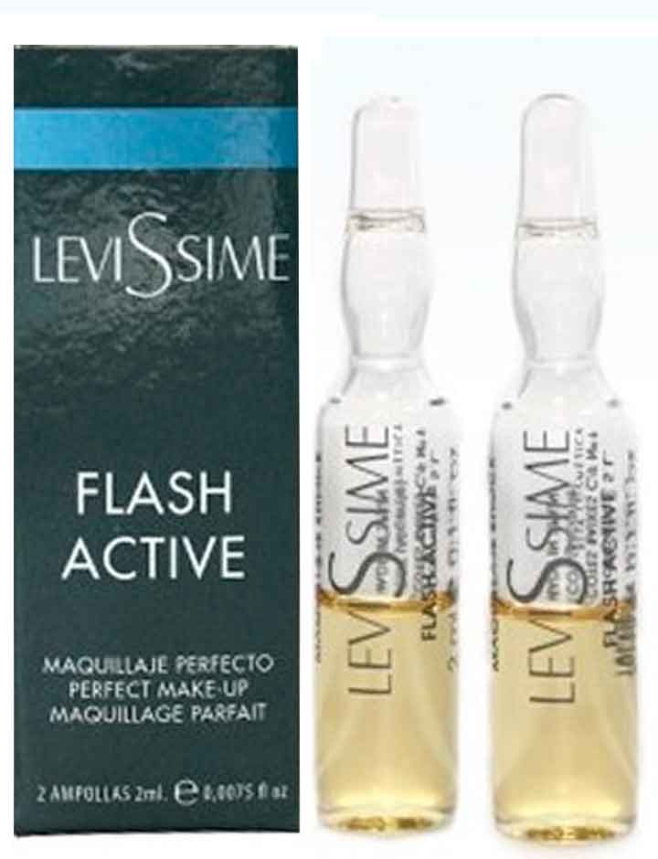 Levissime Flash Active Ampollas Efecto Lifting Inmediato 2 u