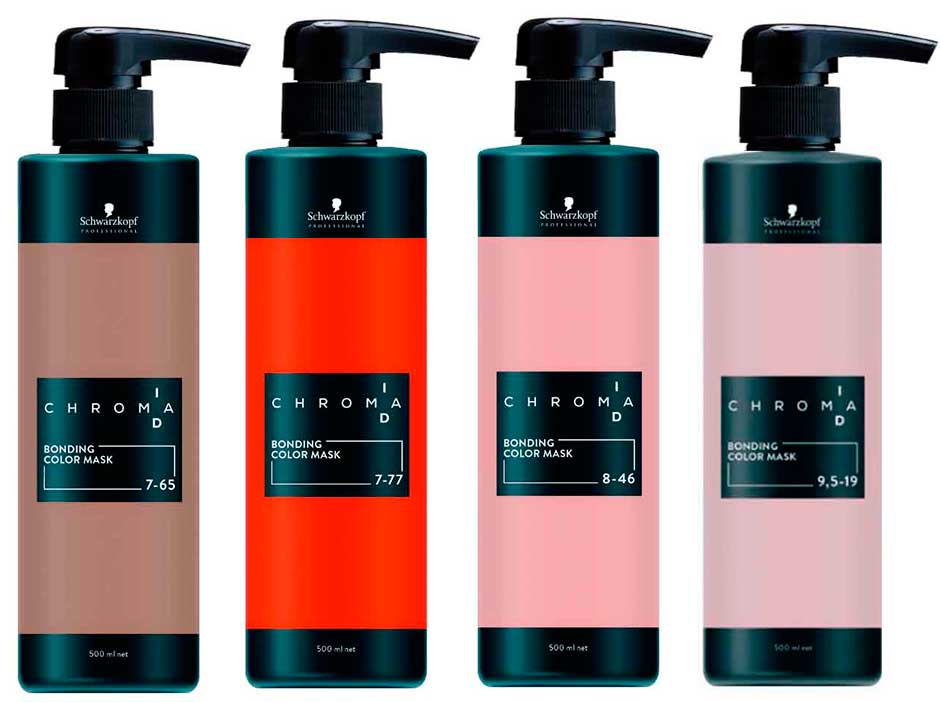 Pronombre Lima Empuje Schwarzkopf Chroma ID Mascarilla Bonding de Color 500ml