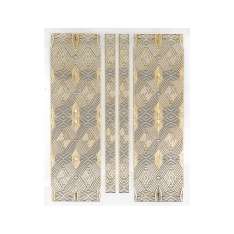 Peggy Sage Adornos Adhesivos Uñas Diseño Malla Dorada | Sticker Nº 149664