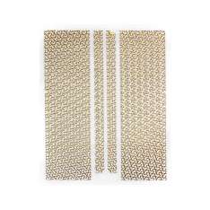 Peggy Sage Adornos Adhesivos Uñas Diseño Malla Dorada Triángulos | Sticker Nº 149665