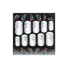 Peggy Sage Adornos Adhesivos Uñas Diseño Circular y Brillantes | Sticker Nº 149847