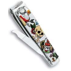 3 Claveles Cortaúñas Con Lima 6 cm Tatoo