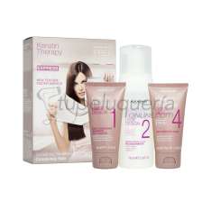 Alfaparf Milano Lisse Design Keratin Therapy Pack de Tratamiento Completo Champú 40 ml + Suavizante 40 ml + Máscara 100 ml