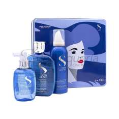 Alfaparf Semi Di Lino Volume Kit Champú + Acondicionador + Spray Para el Cabello Fino