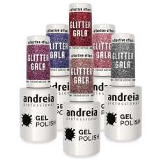 Andreia Gel Polish Esmalte Semipermanente Glitter Gala Edición Limitada 10,5ml