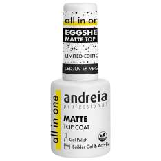 Andreia Professional Eggshell Matte Top Edición Limitada - Capa Superior Mate para uñas 10,5ml