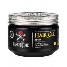 Pirates Of The Barber Time Gel Gomina de Argán Fijación Extra Fuerte 300ml