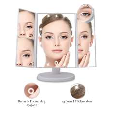 Beautyline Vanity Mirror Espejo Retroiluminado | Blanco
