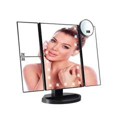 Beautyline Vanity Mirror Espejo Retroiluminado | Negro