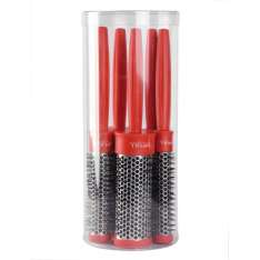 Bifull Pack 5 Cepillos Profesionales Color Rojo