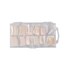 Bifull Tips Uñas Manicura Francesa 100 unidades.