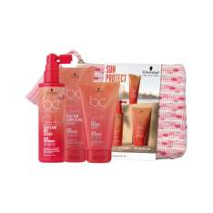 Schwarzkopf Bonacure Sun Protect Neceser De Viaje Impermeable con Productos de Cuidado y Protección Solar