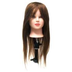 Cabeza Maniquí Pelo Natural 55-60cm