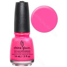China Glaze Esmalte de Uñas "PINK VOLTAGE" 14 ml.