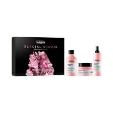 L'Oreal Cofre Glacial Utopía Trio Champú + Mascarilla + Spray 10 en 1 Vitamino Color Para Cabello Teñido