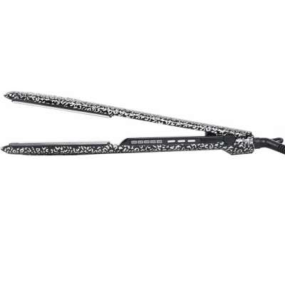 Corioliss C3 Silver Leopard Plancha para El Pelo de Titanio