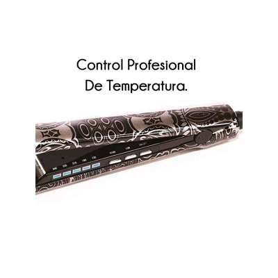 ▷ Corioliss C3 Silver Paisley | Plancha para Pelo (Titanio)