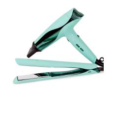 Corioliss C5 Plancha Para el Cabello Profesional + Secador Wind Green Mint Collection