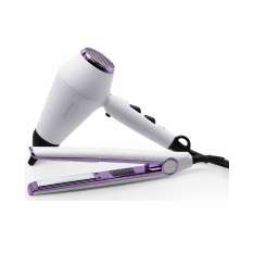 Corioliss Pack Plancha de pelo C1 Purple+Secador
