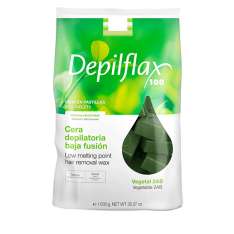 Depilflax Cera Depilatoria Baja Fusion Vegetal 3AB 1KG