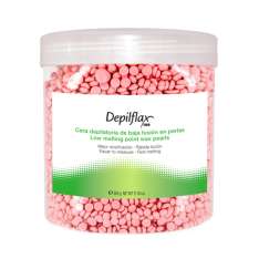 Depilflax Cera Liposoluble de Baja Fusión en Perlas | Cera ROSA 600 gr.