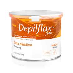 Depilflax Cera Liposoluble Lata Natural 500 ml.