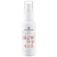 Essence Glow to Go Spray Iluminador y Fijador de Maquillaje 50ml
