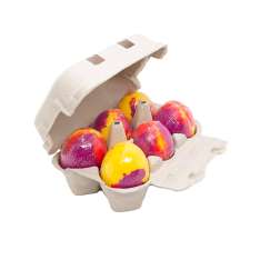 Essence Huevos Baño Freesia. Bombas de Baño Fresa 6 unidades.