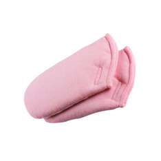 Eurostil Bolsa 2 Manoplas Rizo Rosa para Tratamiento de Parafina