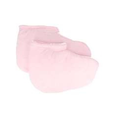 Eurostil Bolsa 2uds Peúcos Rosa de Rizo para Tratamiento de Parafina