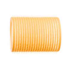 Eurostil Bolsa de 3 Rulos de Velcro Amarillos, Bucles para el Cabello 48mm.