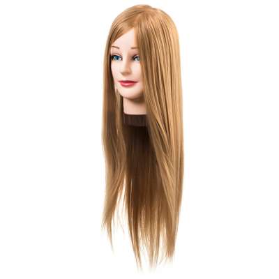 cabeza maniquí peluquería con pelo natural para - Compra venta en  todocoleccion