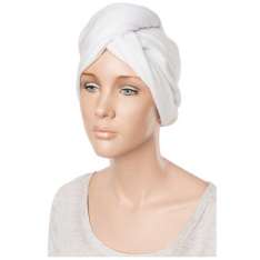 Eurostil Gorro Toalla Microfibra sin Goma Blanco