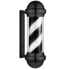 Eurostil Polo Para Barberías Cromado Blanco y Negro