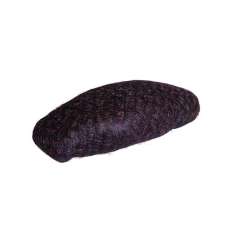 Eurostil Relleno Moño Alargado Grande - Castaño