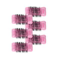 Eurostil Rulo Malla Rosa 24 mm Bolsa 6 Unidades