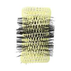 Eurostil Rulos de Malla Amarillo 32MM Con Pinchos - Bolsa 6Uds
