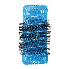 Eurostil Rulos de Malla Azul 28MM Con Pinchos - Bolsa 6Uds